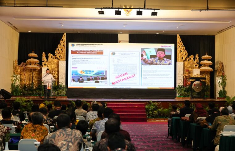 Tidak Ingin Dimanfaatkan Mafia Tanah dalam Pertarungan Sumber Daya Agraria, Menteri Nusron Ingin MASKI Perkuat Integritas