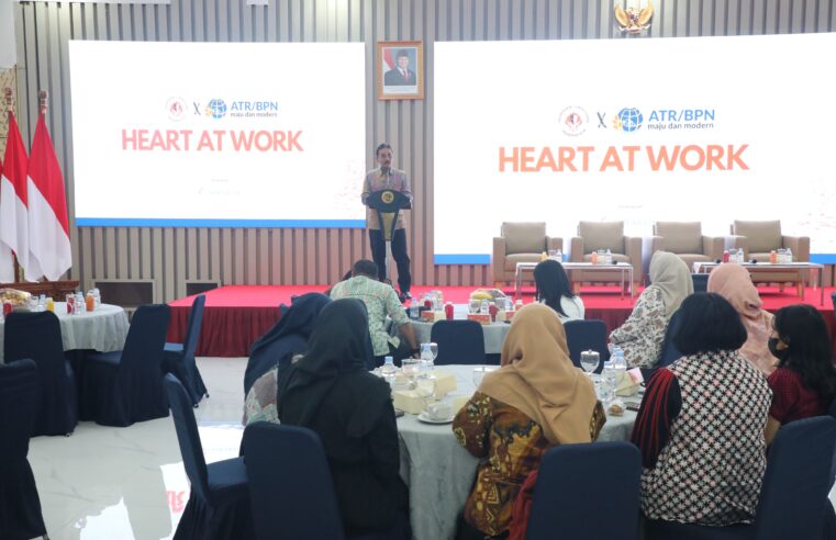 Sosialisasi dan Edukasi Kesehatan Jantung, Sekjen Kementerian ATR/BPN Ajak ASN Terapkan Pola Hidup Sehat