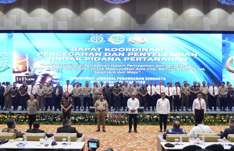 Cegah Tindak Pidana Pertanahan, Bareskrim Polri Tegaskan Kolaborasi dengan Kementerian ATR/BPN