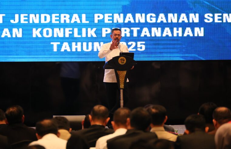 Hadir dalam Rakor Pencegahan dan Penyelesaian Tindak Pidana Pertanahan, Plt. Wakil Jaksa Agung Minta Pencegahan Diperkuat