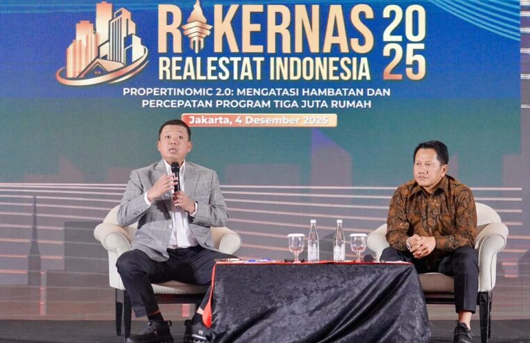 Rakernas REI 2025, Menteri Nusron Ajak Pelaku Industri Perumahan Tidak Lagi Manfaatkan Lahan LP2B
