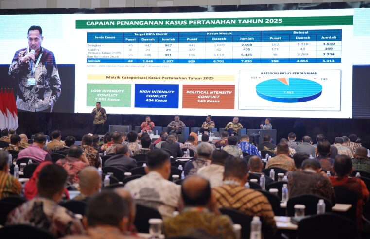 Dirjen PSKP dalam Pengarahan Umum Rakernas Kementerian ATR/BPN: Kolaborasi Antar Lembaga Kunci Berantas Mafia Tanah