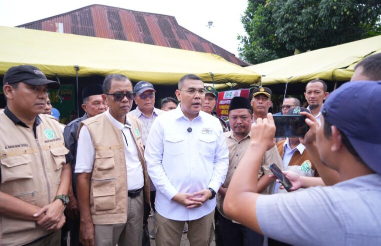 Wamen Ossy Pastikan Penggantian Sertipikat Tanah yang Rusak Akibat Bencana Prosesnya Cepat