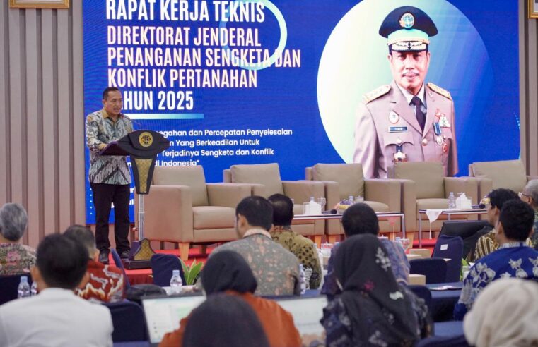 Dirjen PSKP Ajukan Pembentukan Tim Khusus sebagai Langkah Mitigasi Terjadinya Kasus Pertanahan