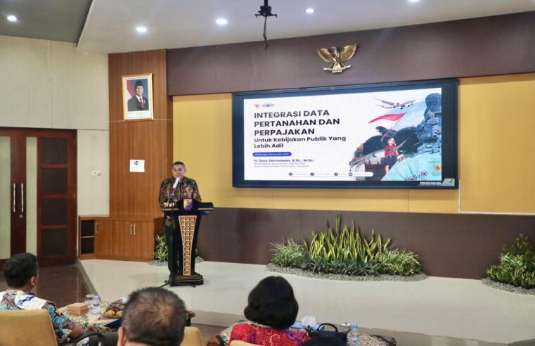 Integrasi NIB dan NOP di Kota Pekalongan, Wamen Ossy: Pertanahan, Perpajakan, Tata Ruang, dan Investasi Jadi Punya Fondasi Kokoh