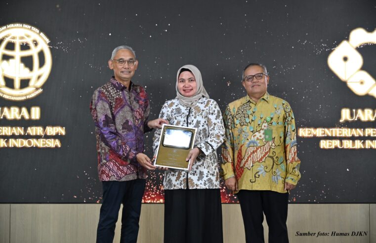 Kelola BMN dengan Tertib dan Akuntabel, Kementerian ATR/BPN Terima Anugerah Reksa Bandha 2025