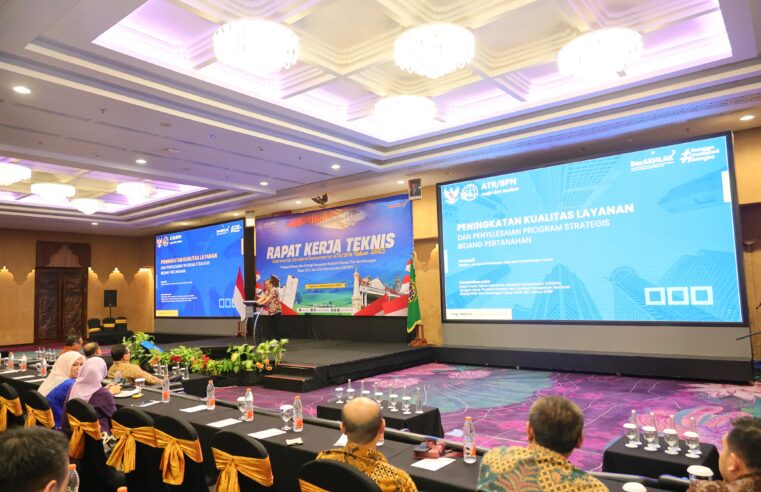 Dirjen PHPT Kementerian ATR/BPN: Tata Usaha Bukan Sekadar Administrasi, tapi Pengendali SOP