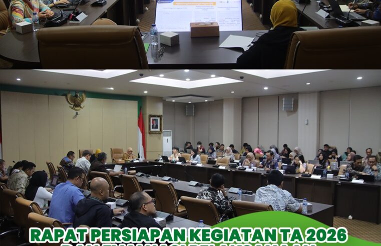 Rapat Persiapan Kegiatan TA 2026 dan Evaluasi Pelaksanaan Anggaran TA 2025 Direktorat Jenderal Tata Ruang