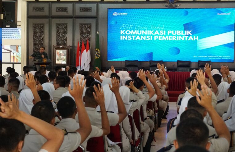 Biro Humas dan Protokol ATR/BPN Berikan Bekal Pengetahuan Komunikasi Publik dalam Rangka KKN Taruna STPN 2025
