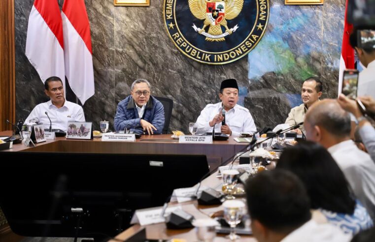 Bahas Implementasi Perpres 4/2026 tentang Pengendalian Alih Fungsi Lahan Sawah, Menteri Nusron Paparkan Roadmap Penetapan LSD di 2026