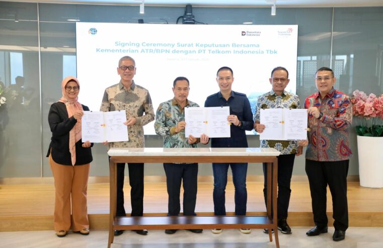 Kementerian ATR/BPN Bentuk Satgas untuk Pengamanan Aset PT Telkom Indonesia