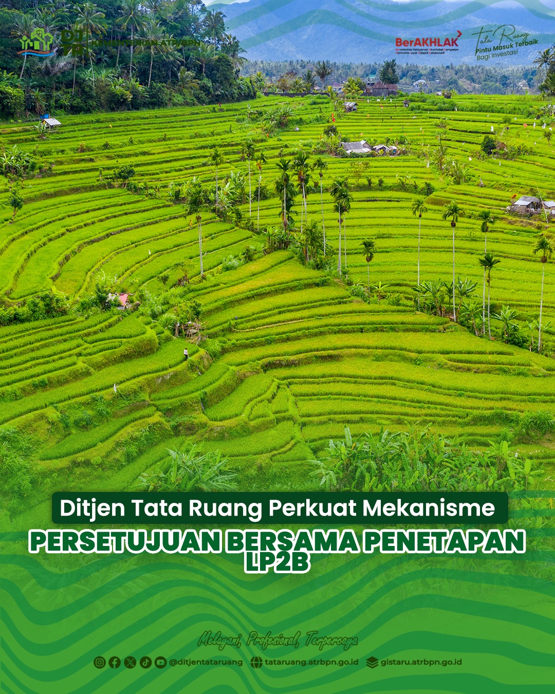 Ditjen Tata Ruang perkuat mekanisme persetujuan bersama penetapan LP2B