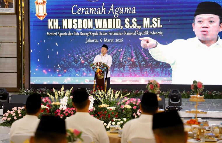 Menteri Nusron Sampaikan Ceramah Agama di Korps Marinir TNI AL Cilandak: Al-Qur’an Jadi Petunjuk bagi Manusia
