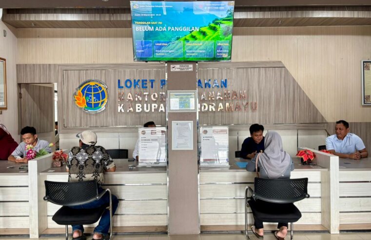 Pelayanan Tetap Buka saat Libur Lebaran, Kantah Kabupaten Indramayu Bantu Pemudik Urus Pertanahan