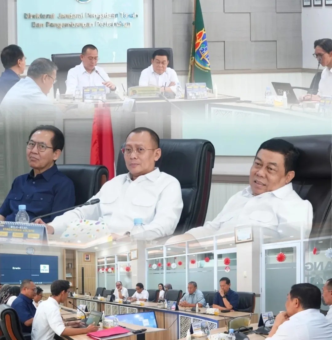 Ditjen PTP Gelar Rapat Koordinasi Fasilitasi Pengadaan Tanah Jalan Tol Harbour Road 2 (HBR II).