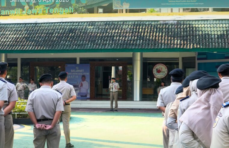 Apel Pagi Kanwil BPN Jateng Tekankan Kedisiplinan dan Profesionalisme Pegawai