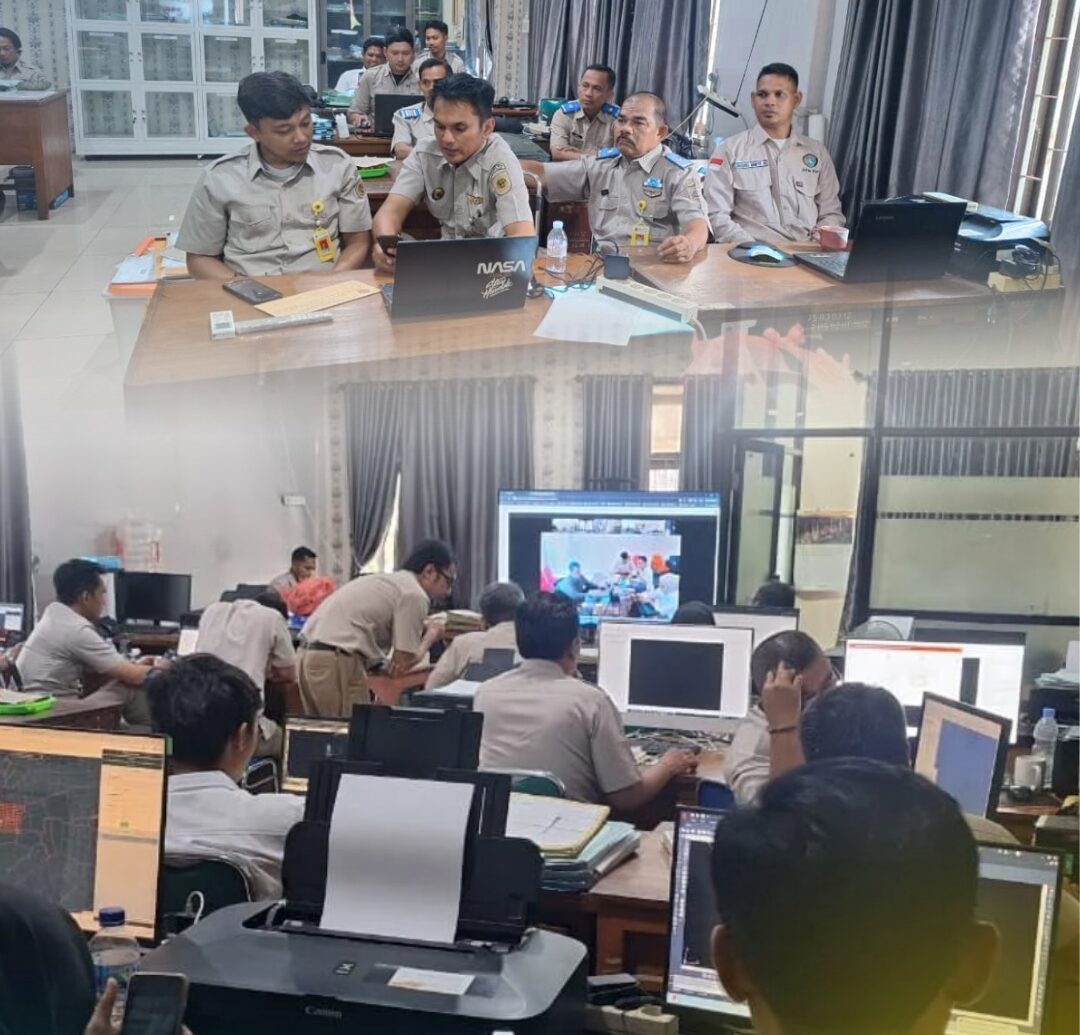 Perkuat Kualitas Pelayanan, Kantor Pertanahan Kabupaten Pati Ikuti Coaching Layanan Pengukuran Terjadwal