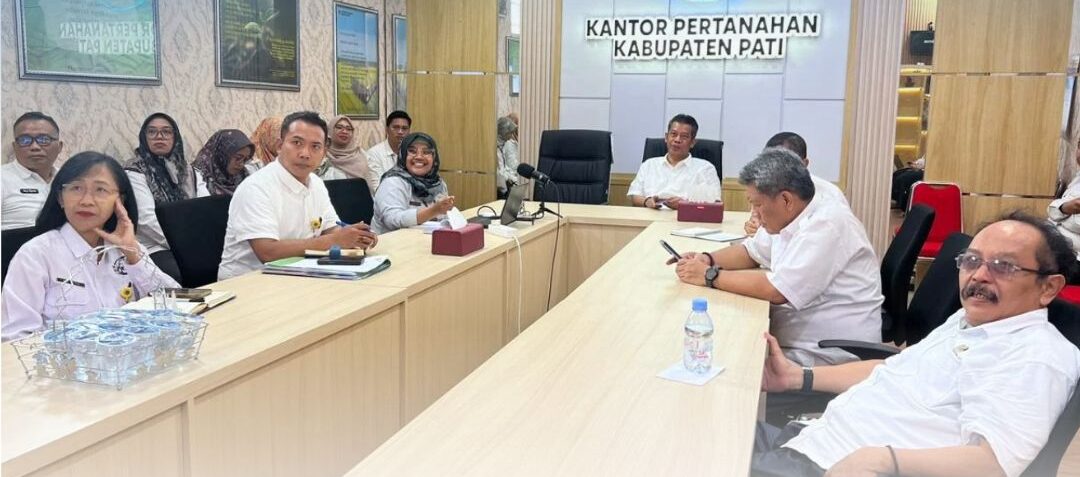 SATUKAN TEKAD MENUJU WBK, KANTOR PERTANAHAN KABUPATEN PATI GELAR MONEV ZONA INTEGRITAS