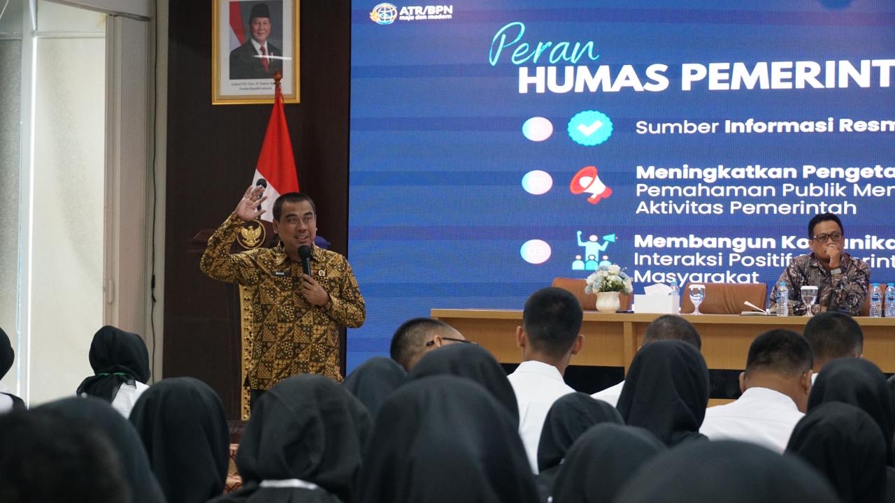 Setiap ASN Adalah Humas, CPNS ATR/BPN Perlu Menjadi Penghubung Informasi yang Dipahami Masyarakat