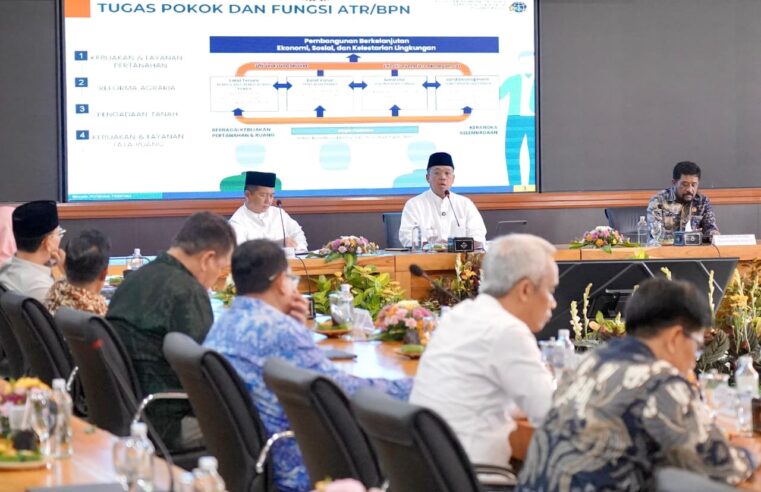 Menteri Nusron Imbau Kepala Daerah Se-NTB Percepat Penyusunan RDTR untuk Optimalkan Potensi Daerah