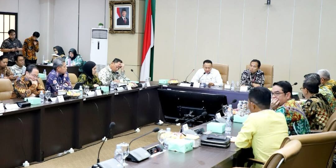 Forum Penandatanganan Berita Acara Verifikasi Penanganan IPPR yang dihadiri sejumlah pimpinan daerah yaitu Asisten II Sekretariat Daerah Provinsi Papua Tengah