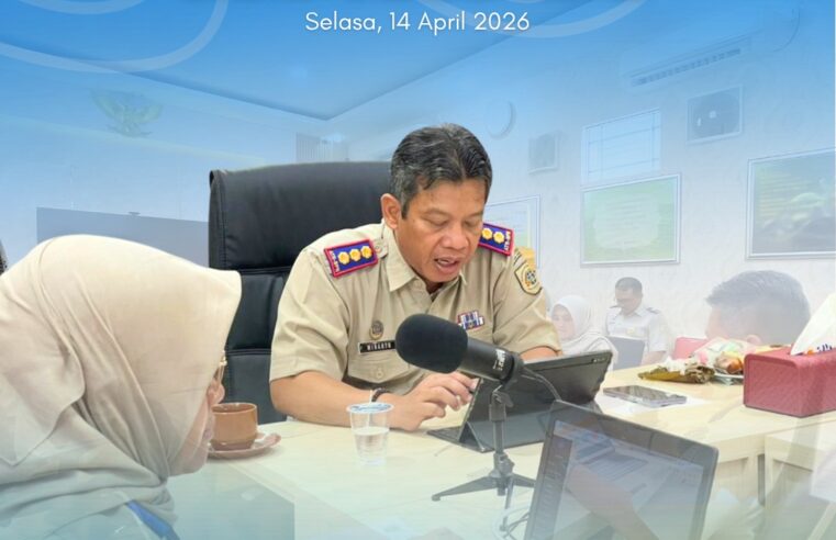 Rapat Evaluasi Mingguan Pekerjaan Rutin dan Proyek (REMPEYEK) sebagai upaya untuk mengevaluasi progres pekerjaan Kantor Pertanahan Kabupaten Pati