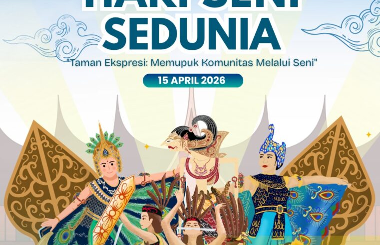 Kantor Pertanahan Kabupaten Pati mengucapkan Selamat Hari Seni Sedunia kepada seluruh insan kreatif dan masyarakat.