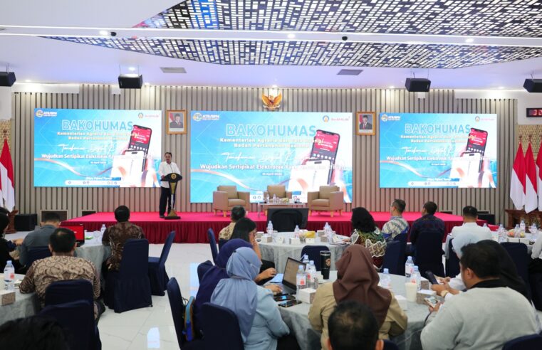 Buka Forum Bakohumas 2026, Sekjen ATR/BPN Tekankan Penyamaan Persepsi dalam Implementasi Sertipikat Elektronik