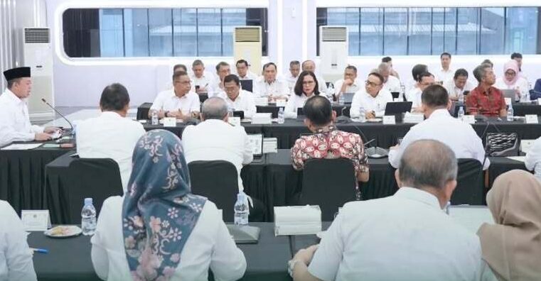 Fokus Transformasi Percepatan Pelayanan Pertanahan Dirjen Penataan Agraria Hadiri Rapat Pimpinan Bersama Seluruh Jajaran Pimpinan Tinggi Kementerian ATR/BPN
