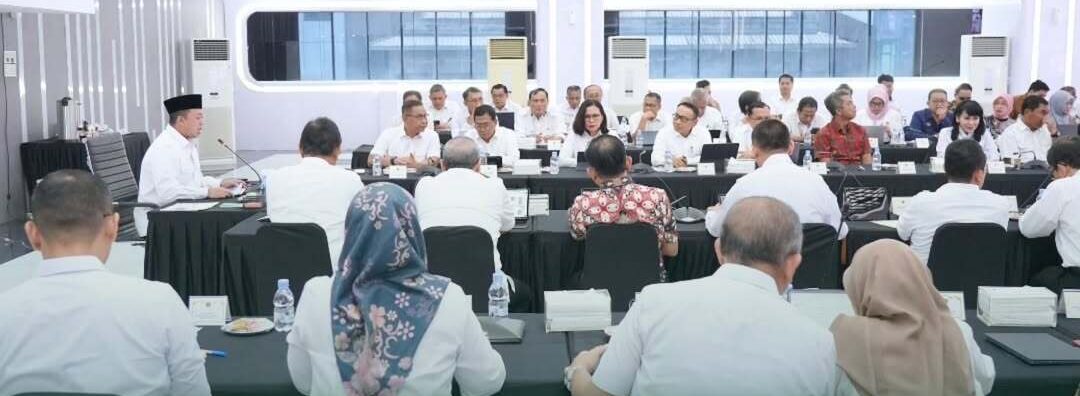 Fokus Transformasi Percepatan Pelayanan Pertanahan Dirjen Penataan Agraria Hadiri Rapat Pimpinan Bersama Seluruh Jajaran Pimpinan Tinggi Kementerian ATR/BPN