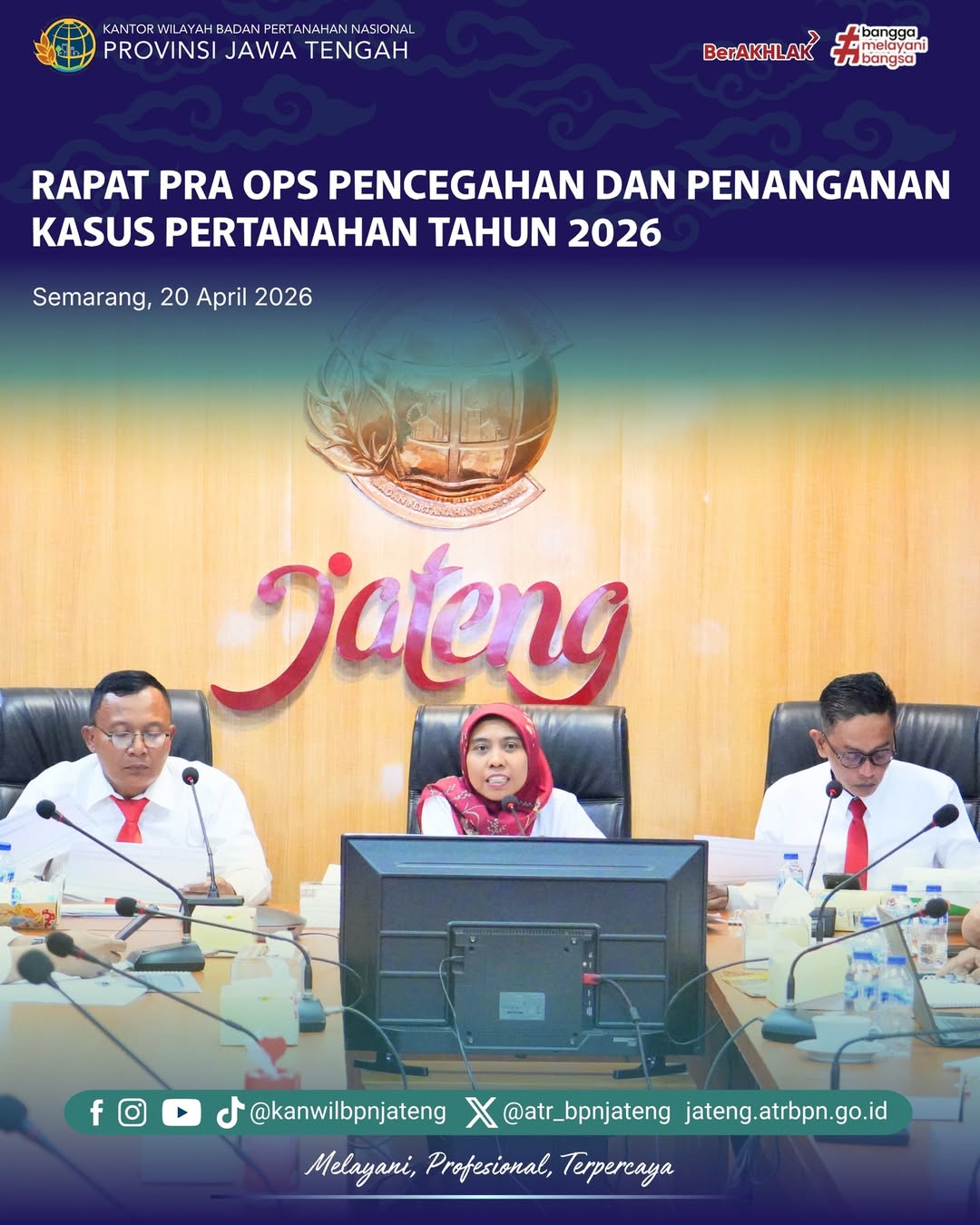 Rapay Pra OPS Pencegahan dan Penanganan Kasus Pertanahan Tahun 2026
