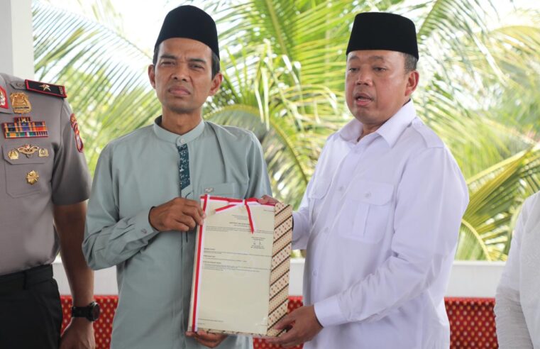 Apresiasi Langkah UAS Alihmedia ke Sertipikat Elektronik, Menteri Nusron: Demi Keamanan dan Kemudahan Masa Depan