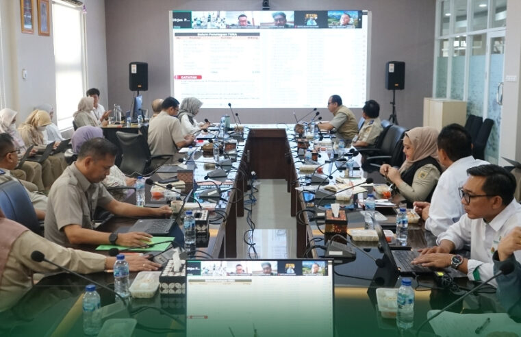 Bahas Konfirmasi Data Lokasi Redristribusi Tanah dari TOTA PKH Direktorat Jenderal Penataan Agraria Gelar Rapat Bersama Jajaran di Daerah Beserta Badan Bank Tanah