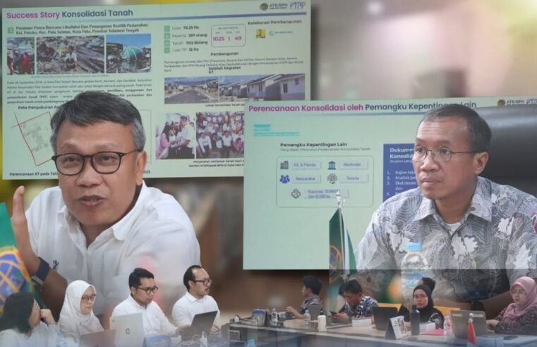 Ditjen PTPP melalui Direktorat Konsolidasi Tanah dan Pengembangan Pertanahan gelar rapat dengan Kementerian Perumahan dan Kawasan Permukiman