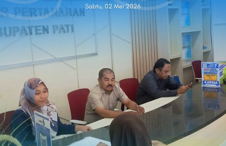 Kantor Pertanahan Kabupaten Pati kembali menghadirkan inovasi pelayanan publik melalui program PELATARAN