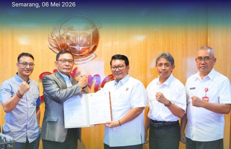 Kanwil BPN Provinsi Jawa Tengah Menyaksikan Serah Terima Hibah dari MAPI untuk dukung Pelayanan Pertanahan