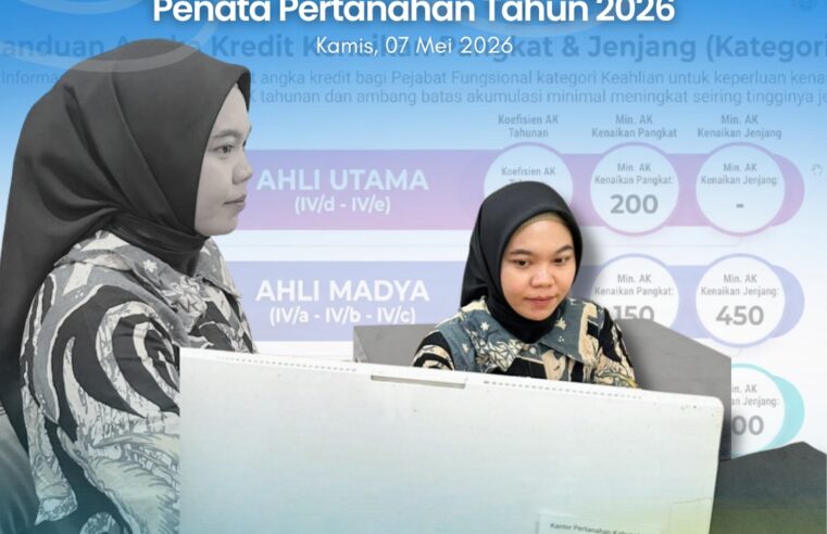 Pegawai Kantah Pati Ikuti Sosialisasi Uji Kompetensi Jabatan Fungsional Penata Pertanahan Tahun 2026