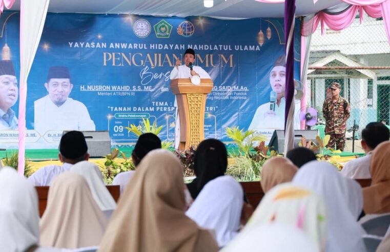 Bicara Soal Amanah Pimpinan dalam Pengajian di Pandeglang, Menteri Nusron: Permudah Rakyat