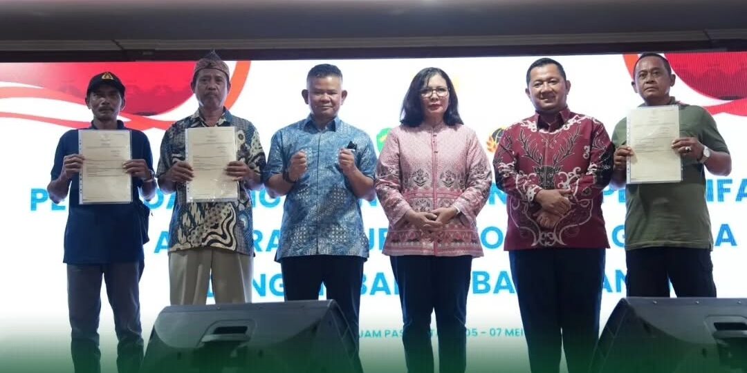 Dukung Percepatan Pelaksanaan Kegiatan Redistribusi Tanah Tahun 2026, Direktur Jenderal Penataan Agraria turut hadir dalam Penandatanganan Perjanjian Pemanfaatan antara Subjek Reforma Agraria dengan Badan Bank Tanah