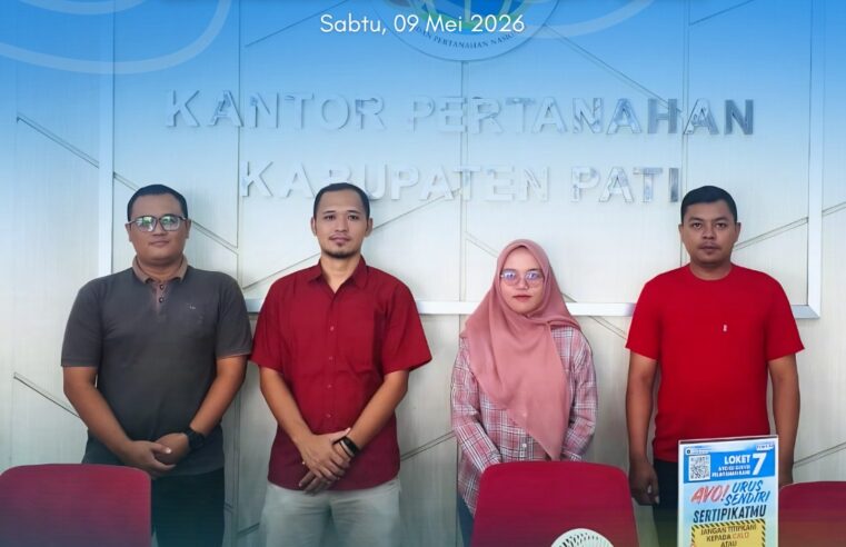 Kantor Pertanahan Kabupaten Pati kembali menghadirkan inovasi pelayanan publik melalui program PELATARAN