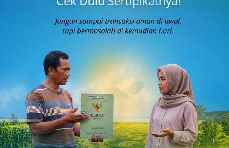 Halo #SobATRBPN 👋🏼Masih bingung soal urusan pertanahan? Tenang, sekarang layanan pertanahan makin modern, transparan, dan mudah diakses oleh masyarakat 📱✨
