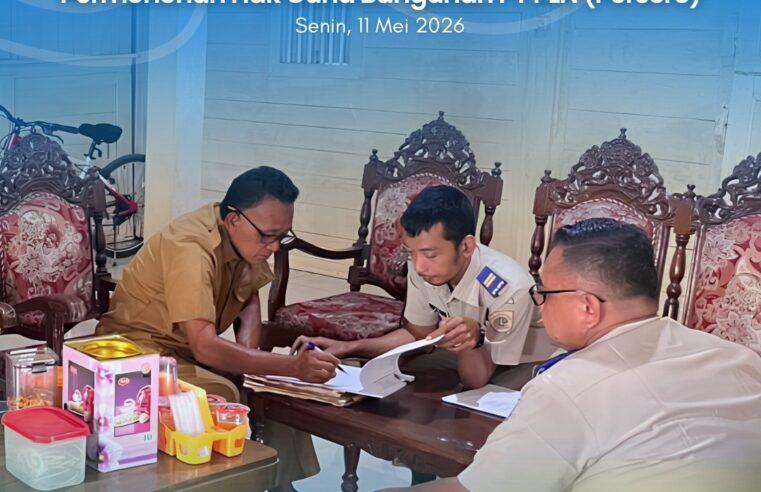 Kantah Pati Laksanakan Pemeriksaan Lapang Permohonan Hak Guna Bangunan PT PLN (Persero)