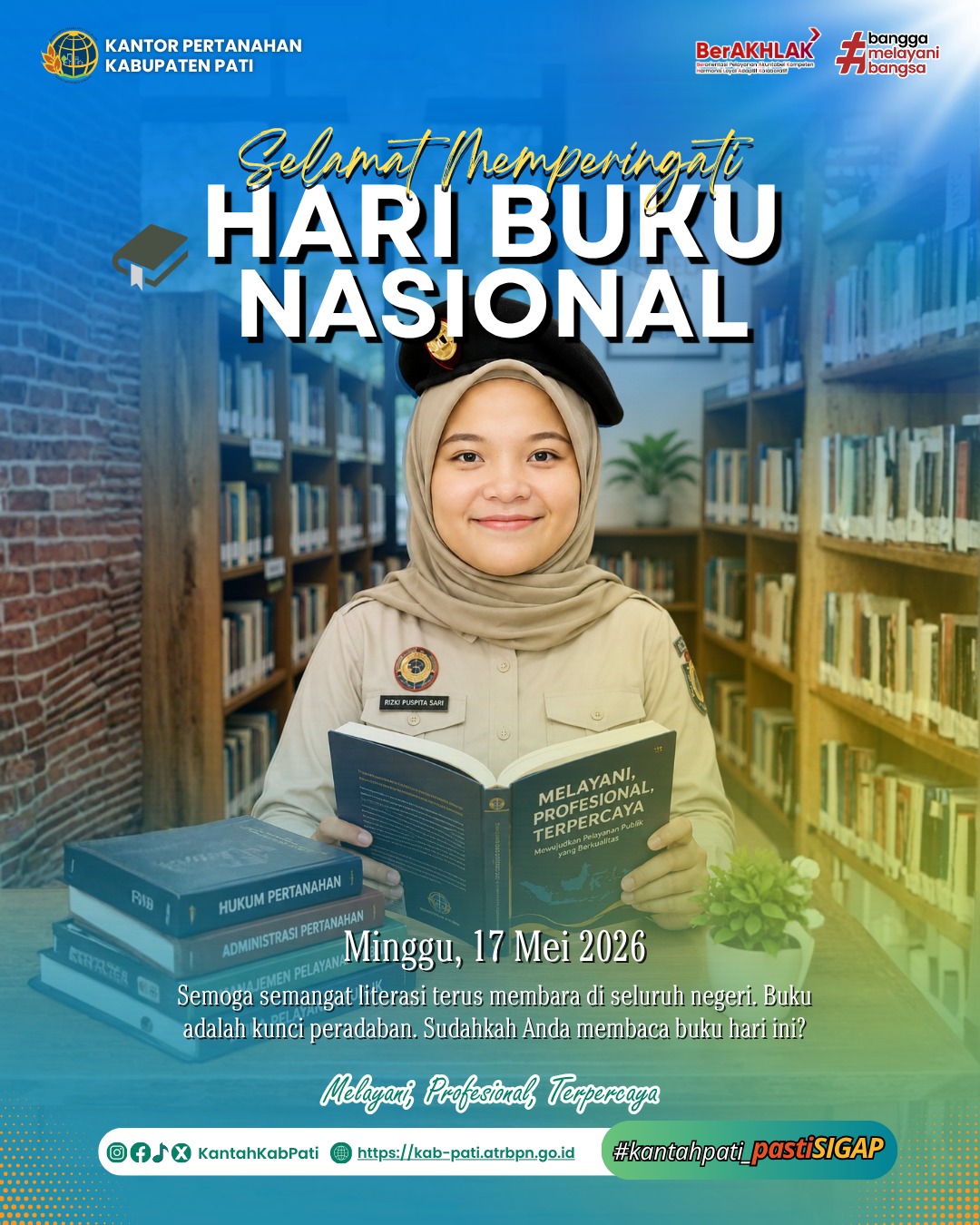 📚✨ Selamat Memperingati Hari Buku Nasional 17 Mei 2026
