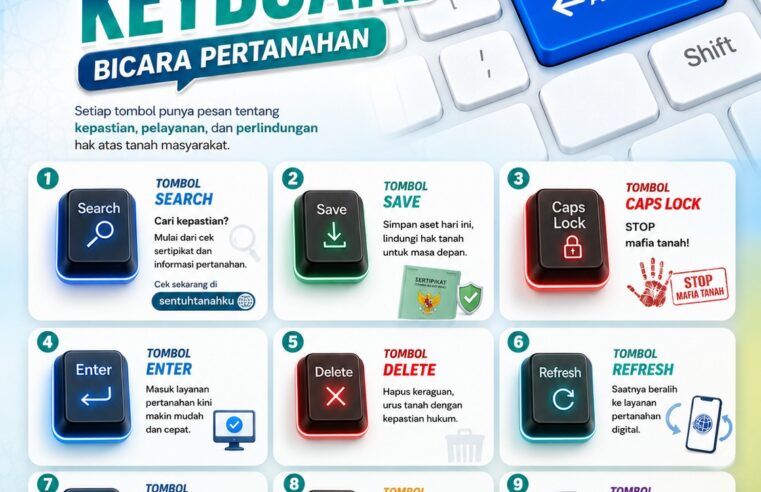 ⌨️✨ Ketika tombol keyboard ikut ngomongin pertanahan…