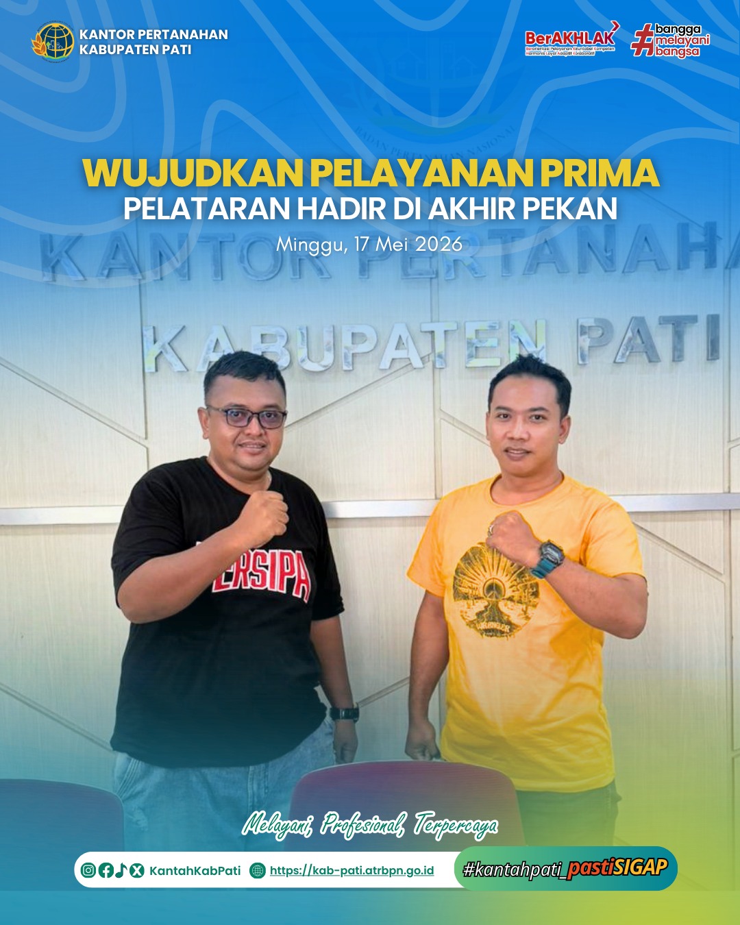 Kantor Pertanahan Kabupaten Pati kembali menghadirkan inovasi pelayanan publik melalui program PELATARAN