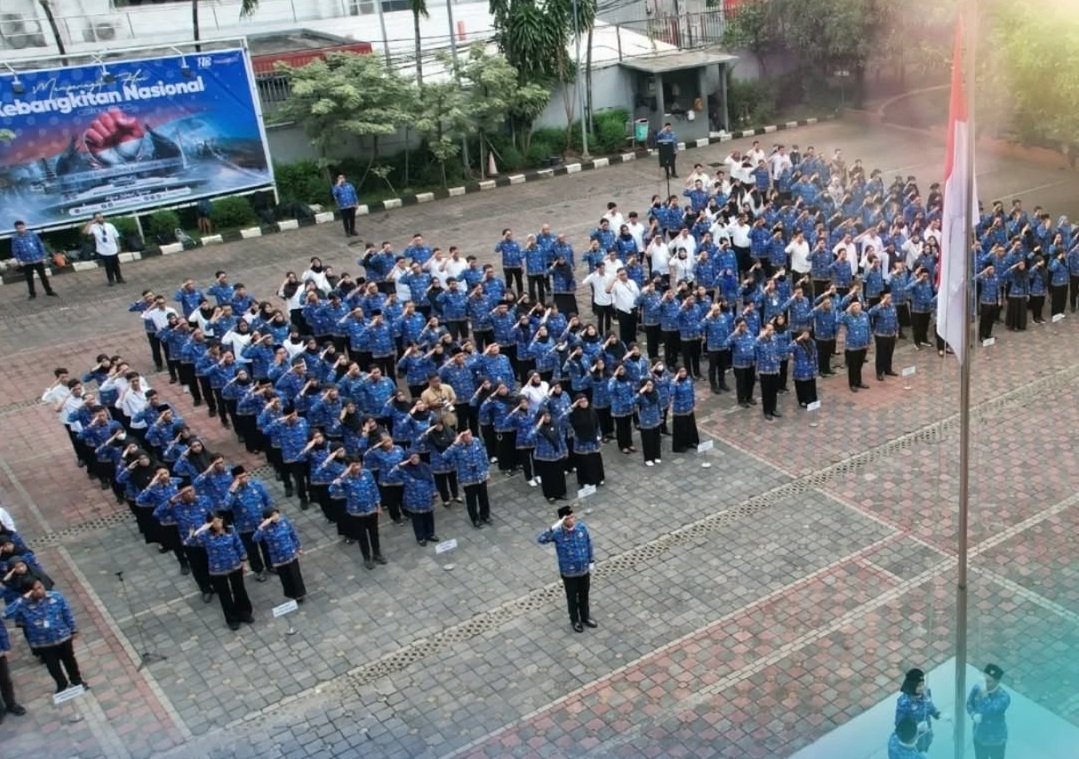 Direktorat Jenderal Pengadaan Tanah dan Pengembangan Pertanahan mengikuti Upacara Hari Kebangkitan Nasional 20 Mei 2026 di Kementerian ATR/BPN.