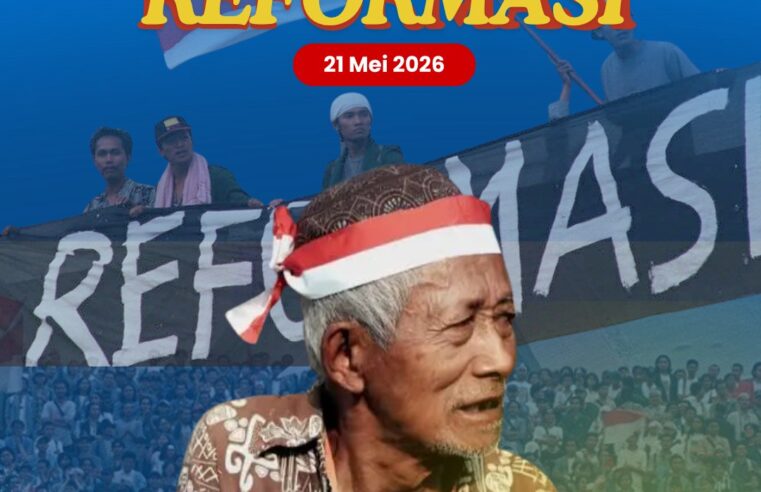 ✨ 21 Mei 1998 menjadi titik penting perjalanan bangsa.