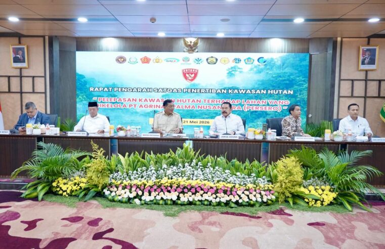 Jadi Bagian dari Satgas PKH, Kementerian ATR/BPN Kawal Kepastian Hukum dan Tata Kelola Kawasan Hutan