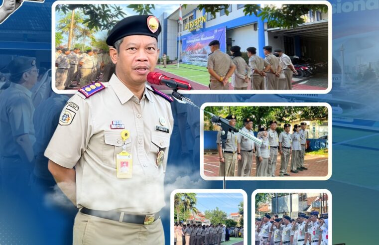 Apel Pagi di lingkungan Kantor Pertanahan Kabupaten Pat