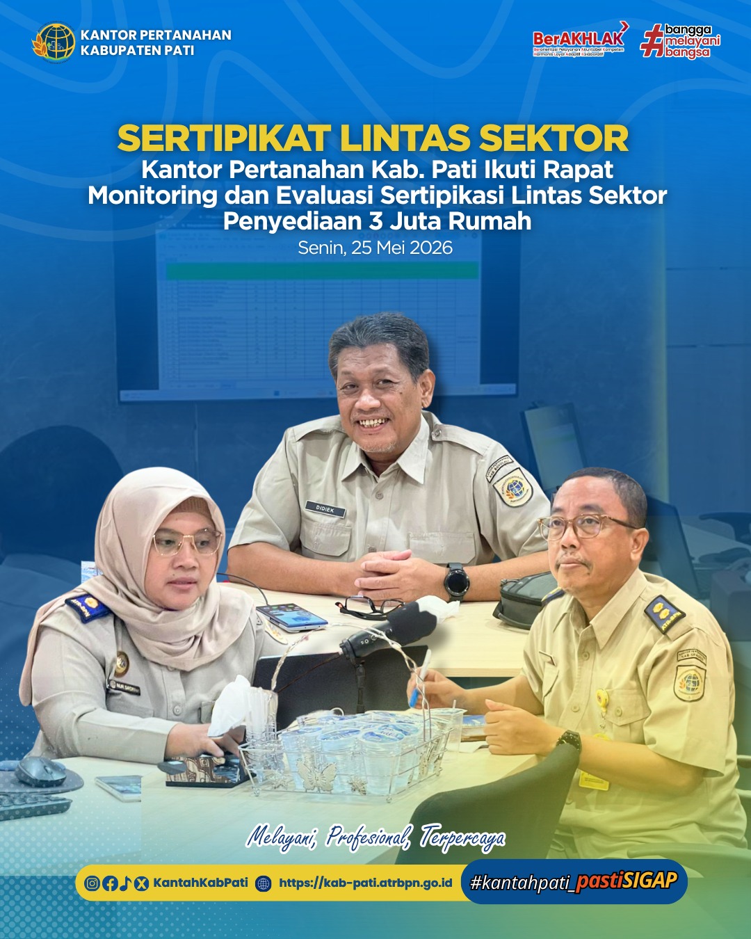 Sertipikat Lintas Sektor Penyediaan 3 Juta Rumah